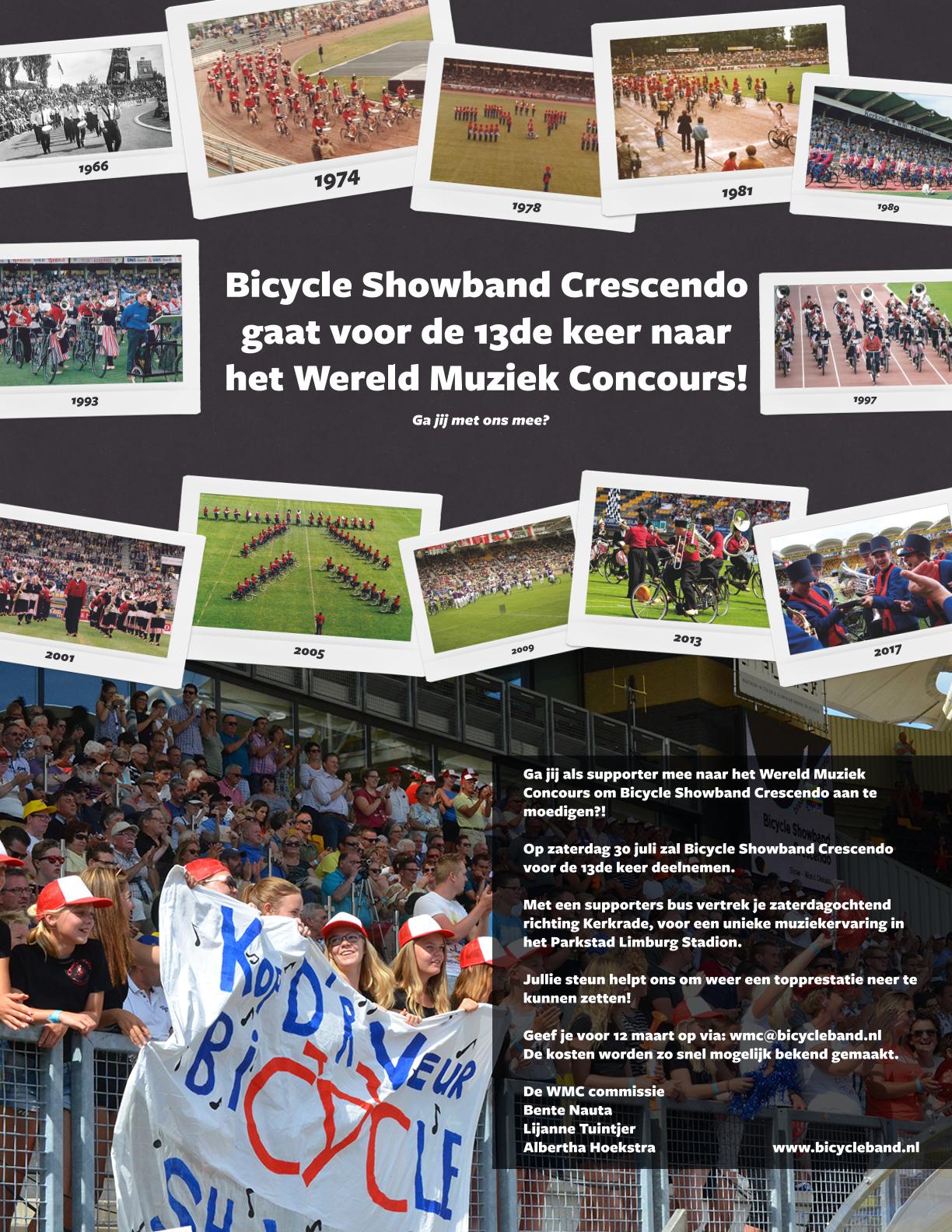 Bicycle Showband Crescendo 30 juli 2022 WMC Kerkrade 